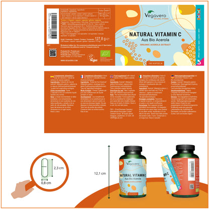 Vitamine C Naturelle Gélules Bio