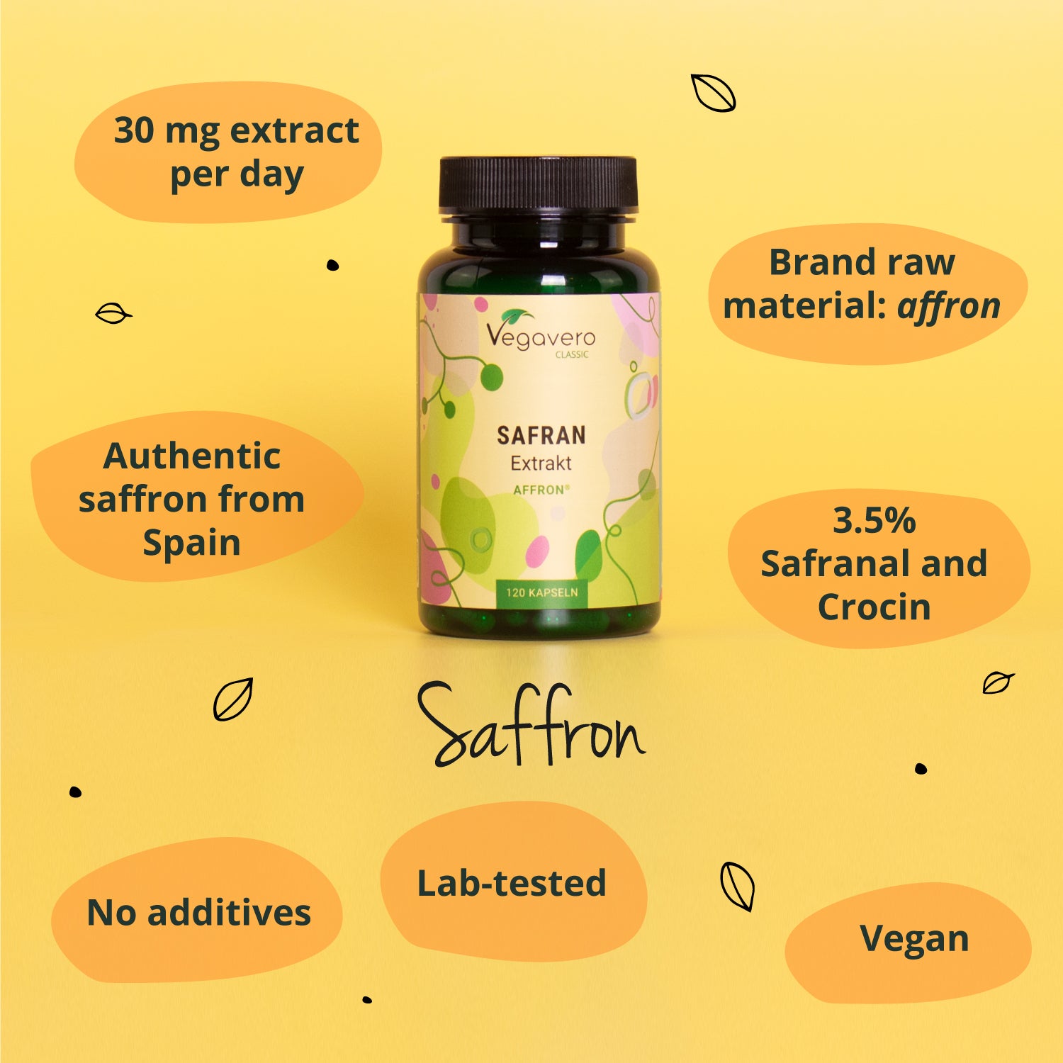 Safran Extrait Gélules