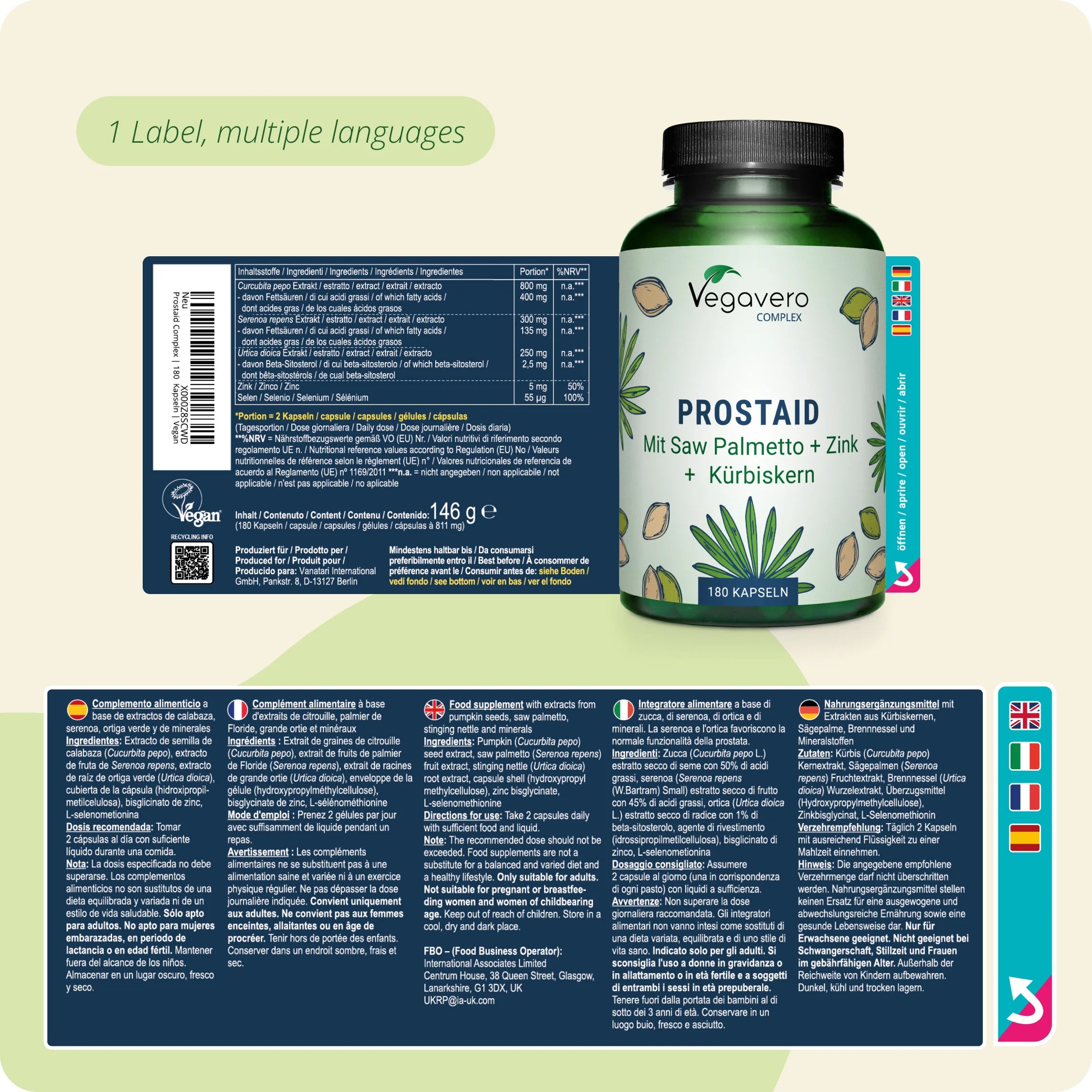 Prostaid Complex Gélules