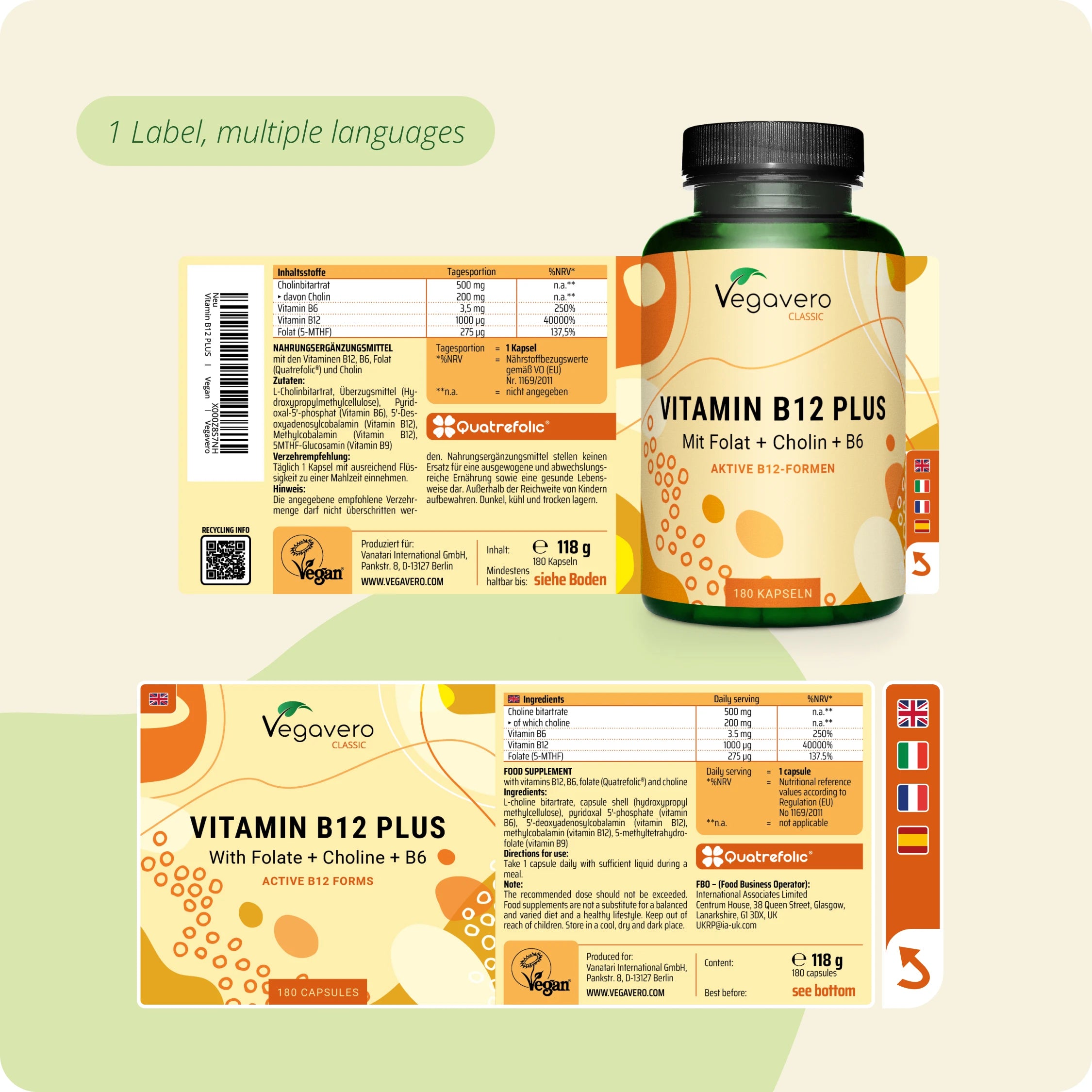 Vitamine B12 Plus Gélules