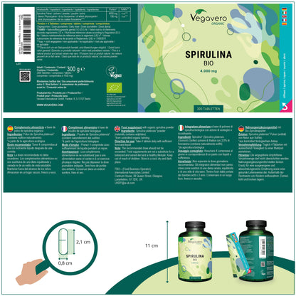 Spiruline Comprimés Bio
