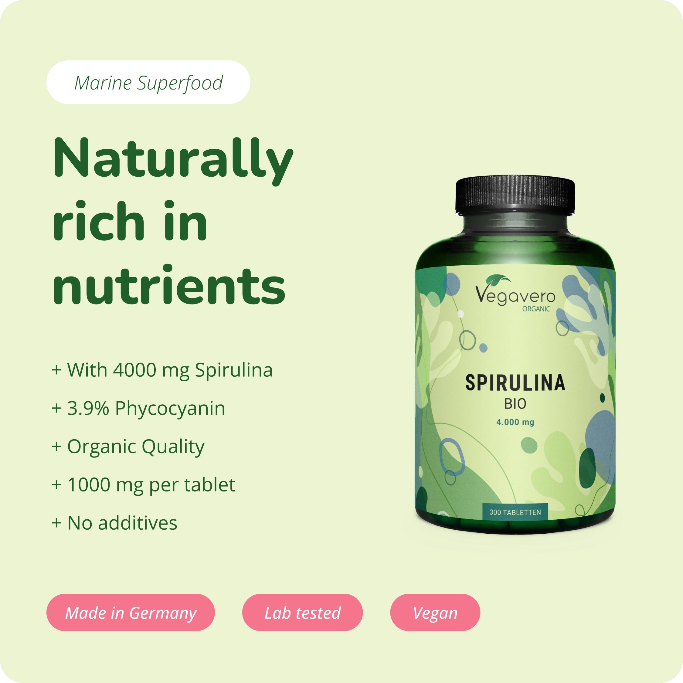 Spiruline Comprimés Bio