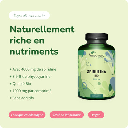 Spiruline Comprimés Bio