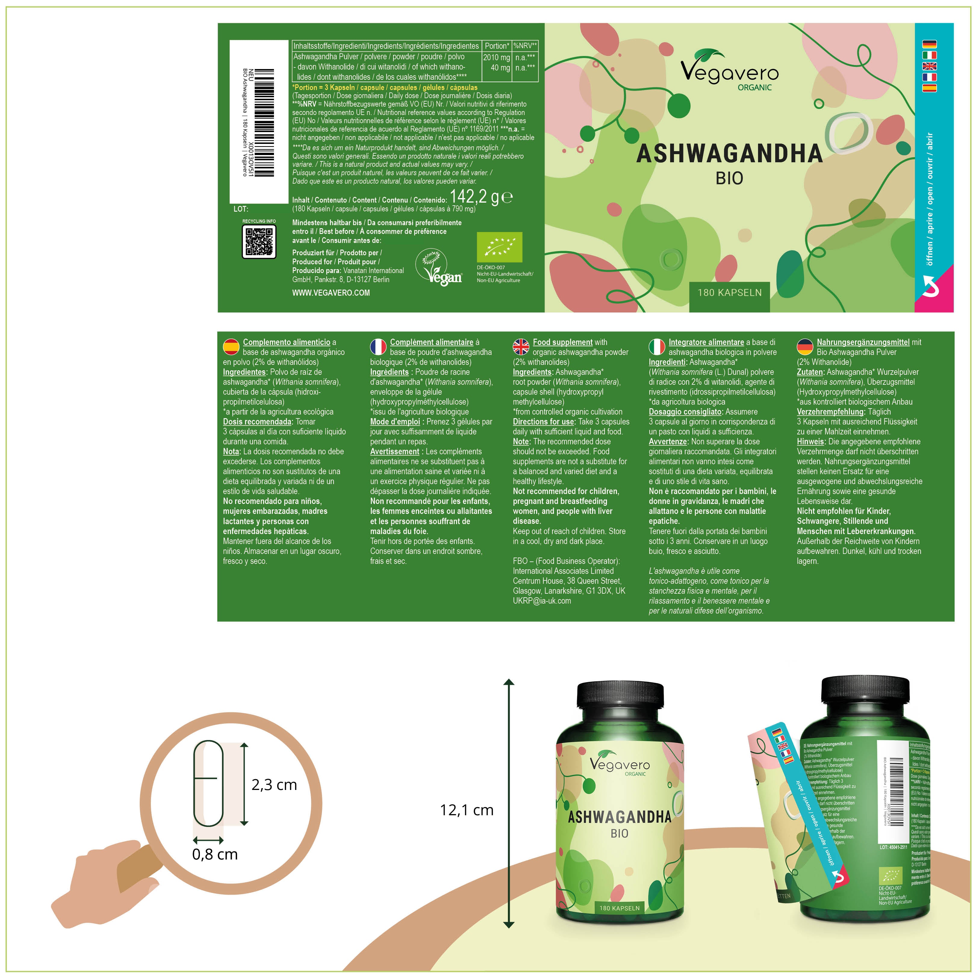 Ashwagandha Gélules Bio