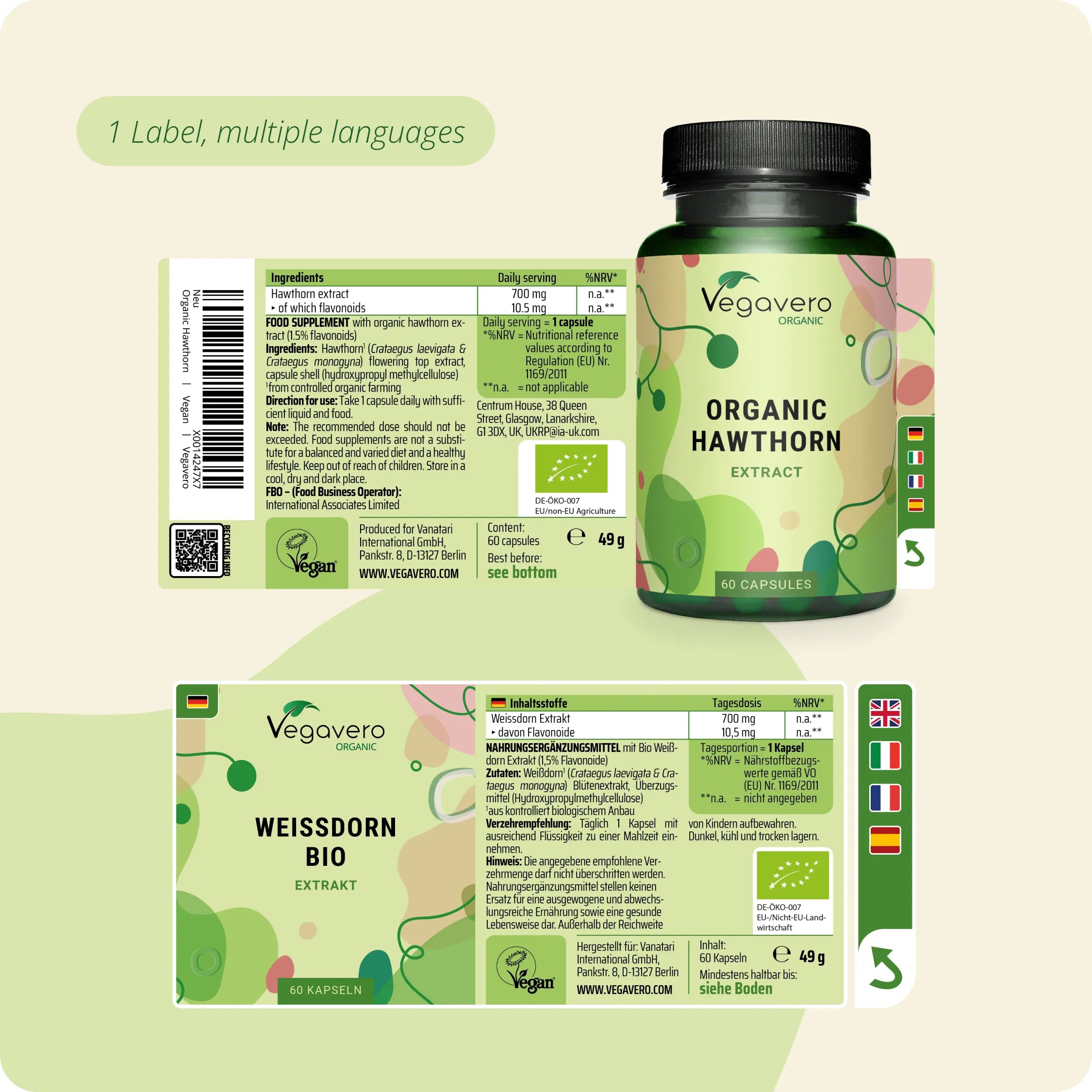 Aubépine Extrait Gélules Bio