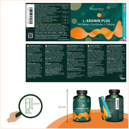 L-Arginine Plus Gélules