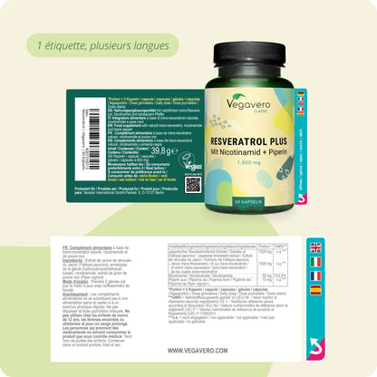 Resvératrol Plus Gélules