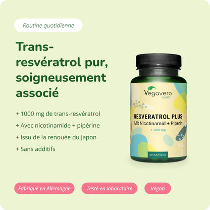 Resvératrol Plus Gélules