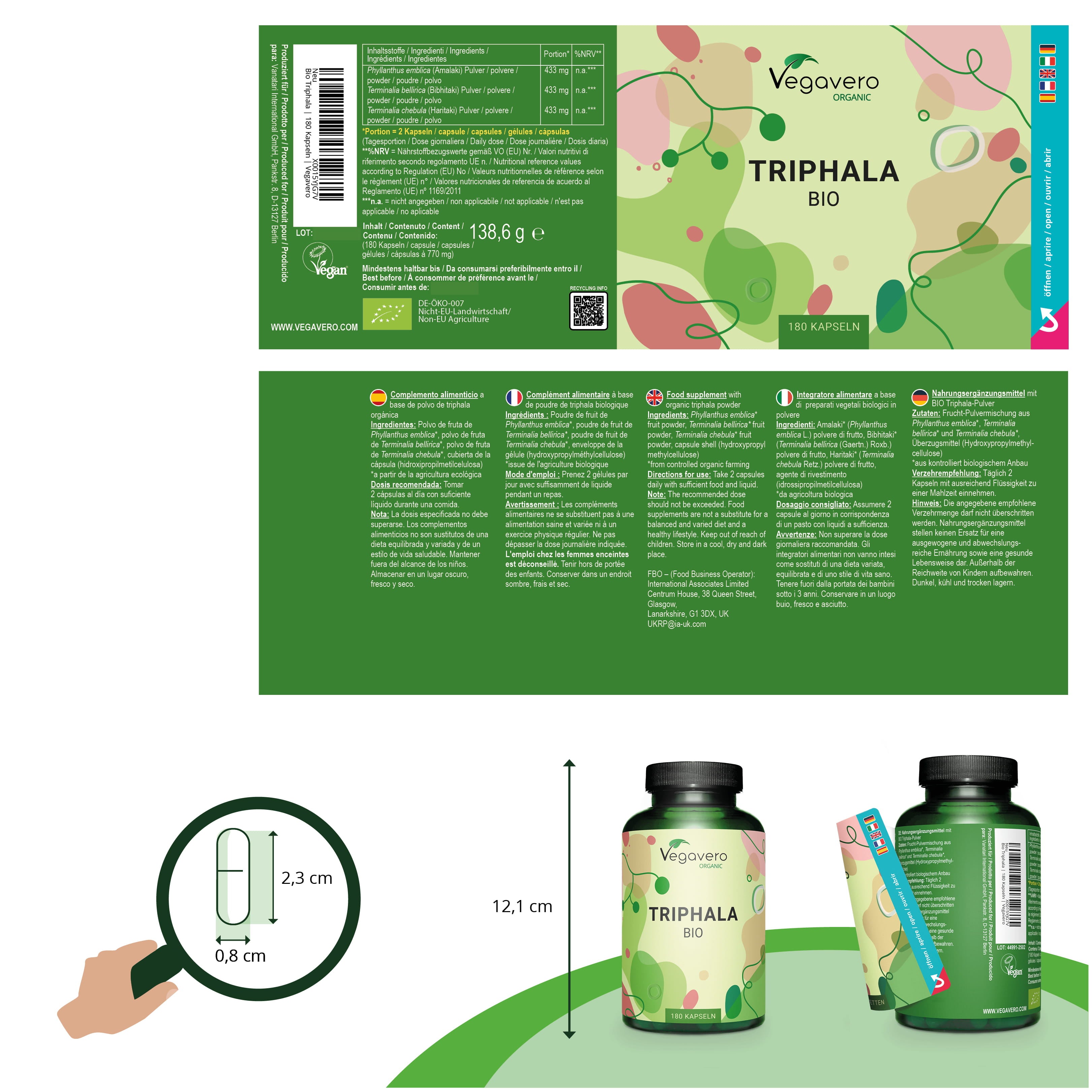 Triphala Gélules Bio