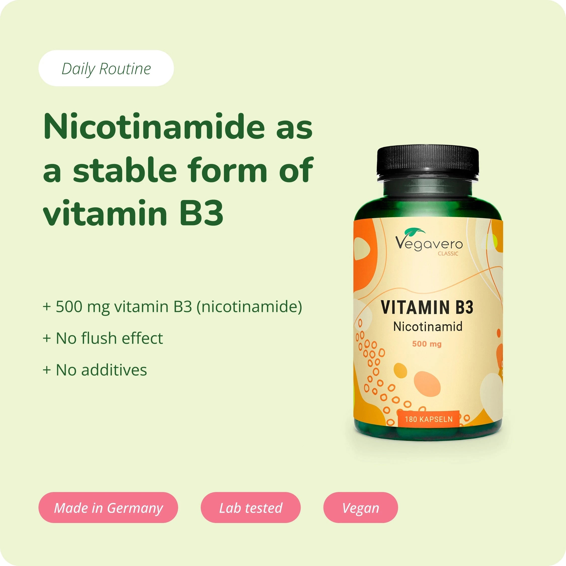 Vitamine B3 (Nicotinamide) Gélules