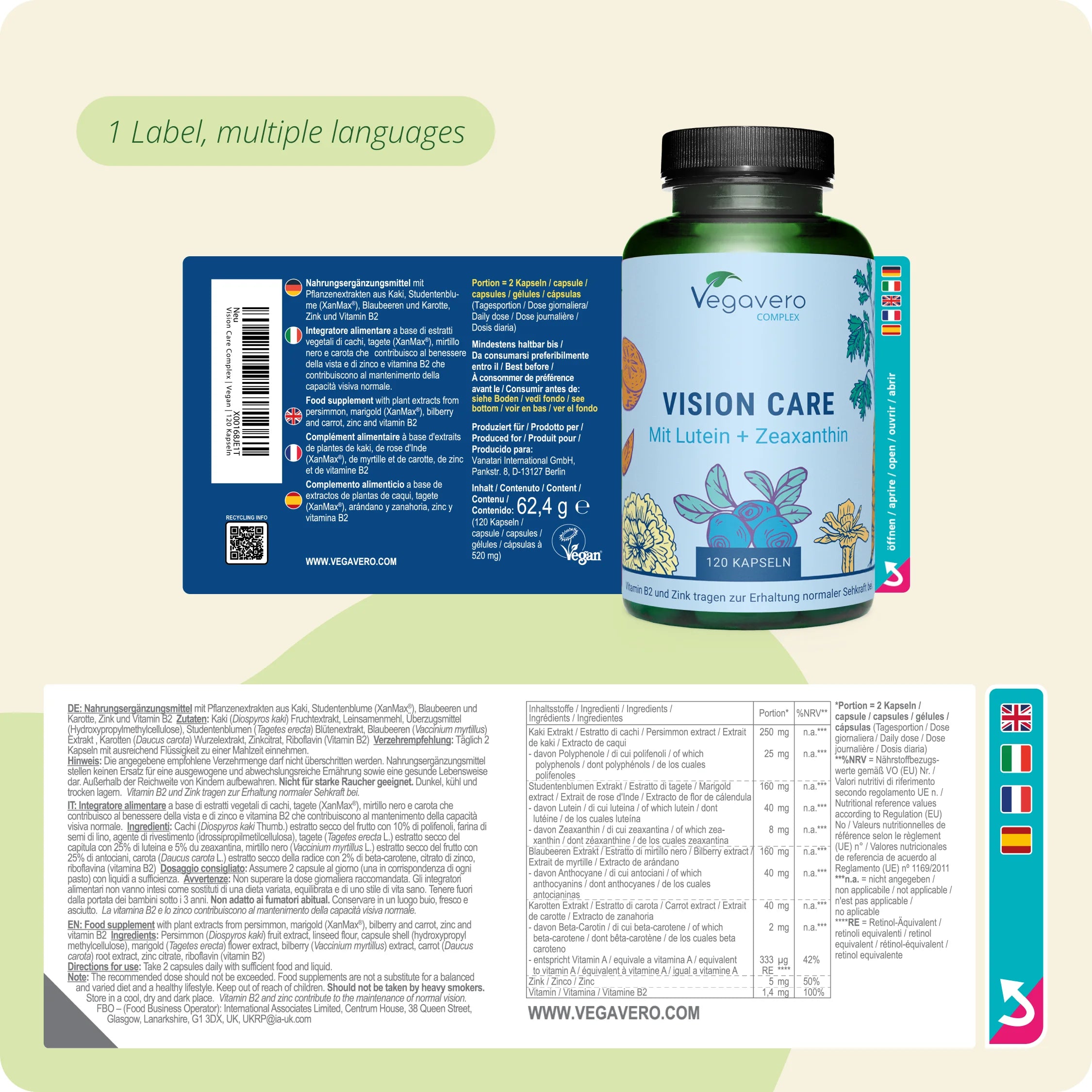 Vision Care Complex Gélules