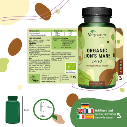 Crinière de Lion Gélules Bio