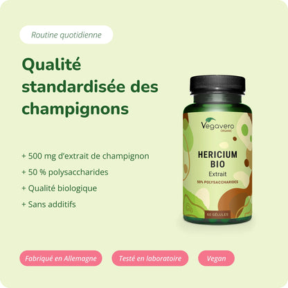 Crinière de Lion Gélules Bio