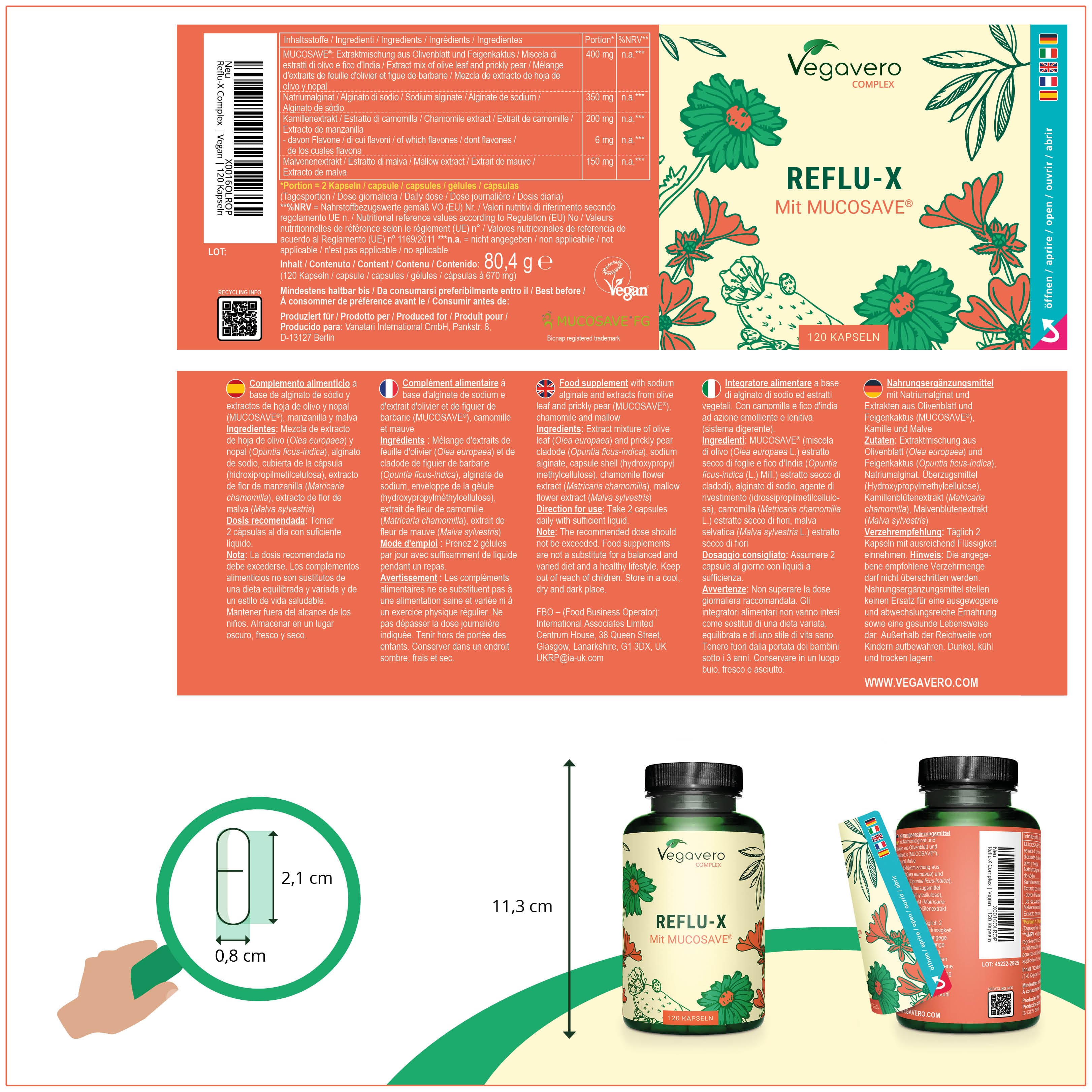 Reflu-X Complex Gélules
