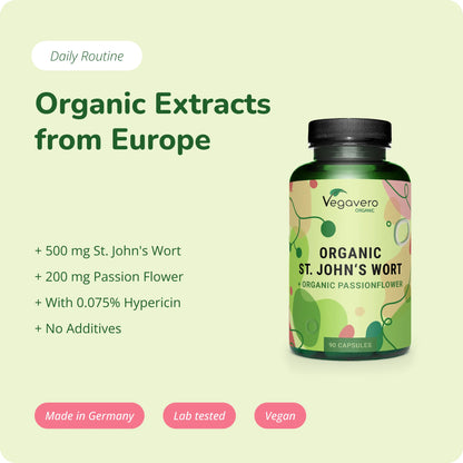Millepertuis + Passiflore Gélules Bio