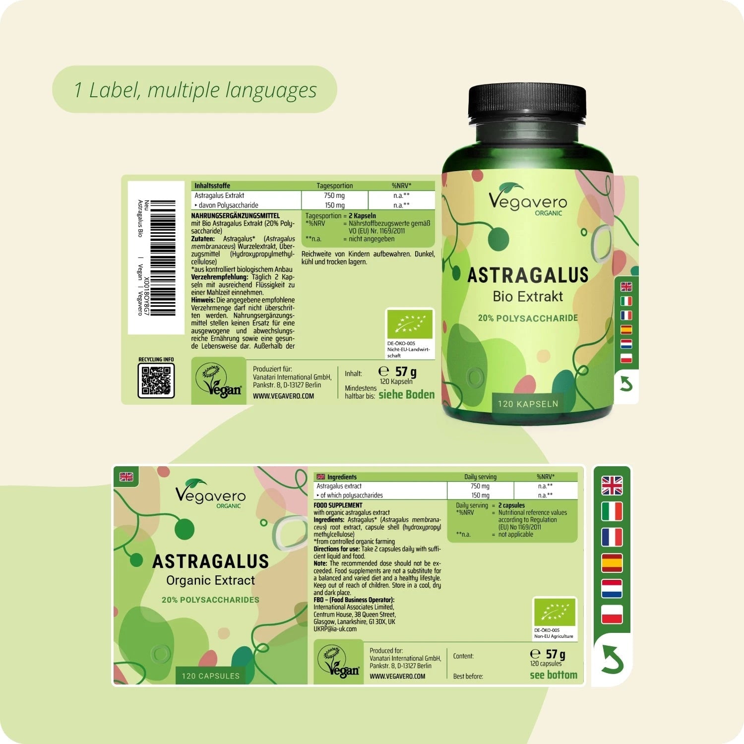 Astragalus Extrait Gélules Bio