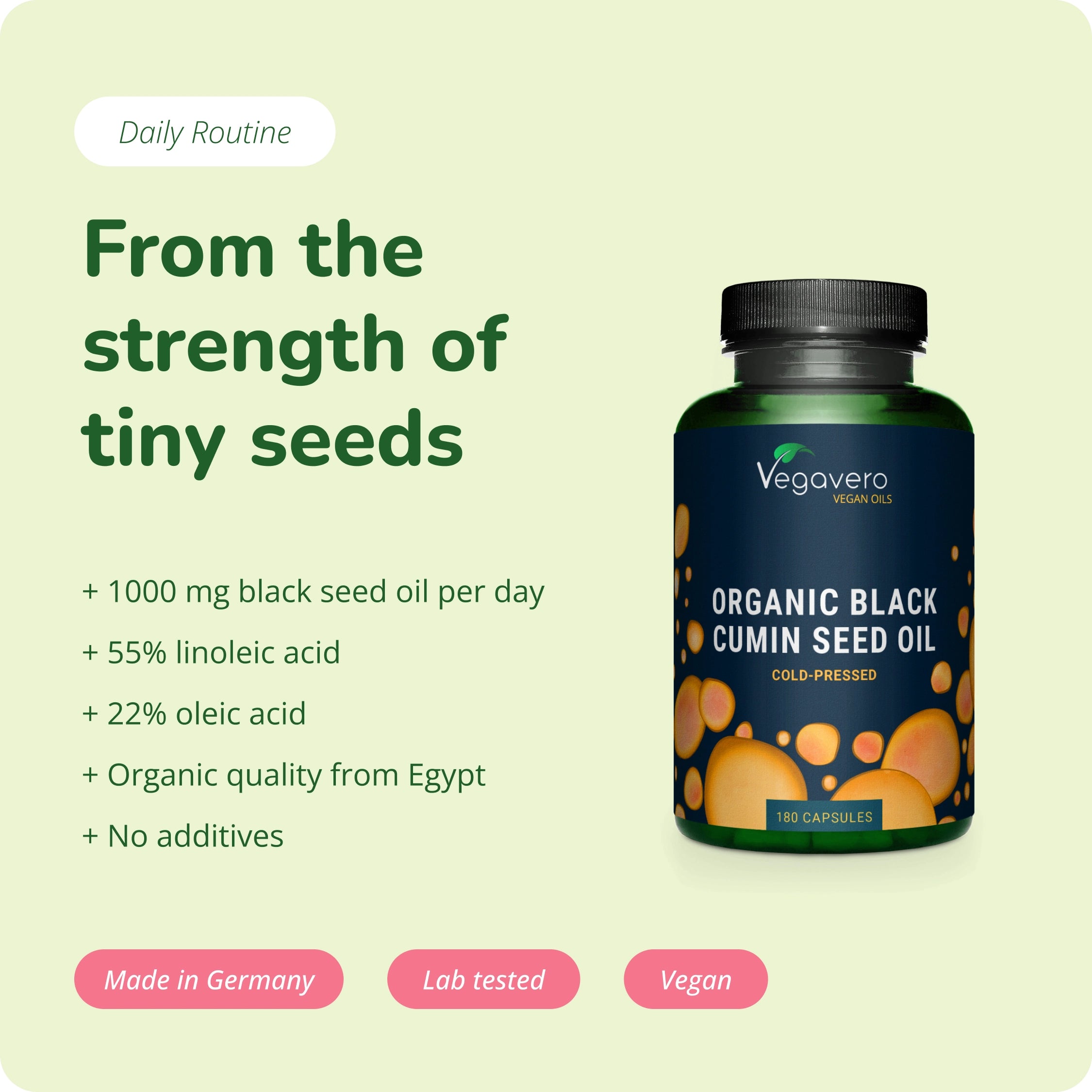 Huile de Graines de Cumin Noir Gélules Bio