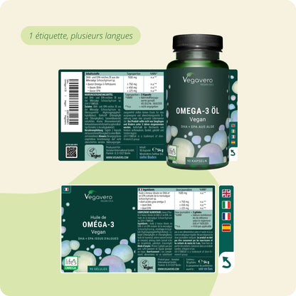 Gélules d'huile Omega 3