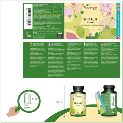 Shilajit Extrait Gélules