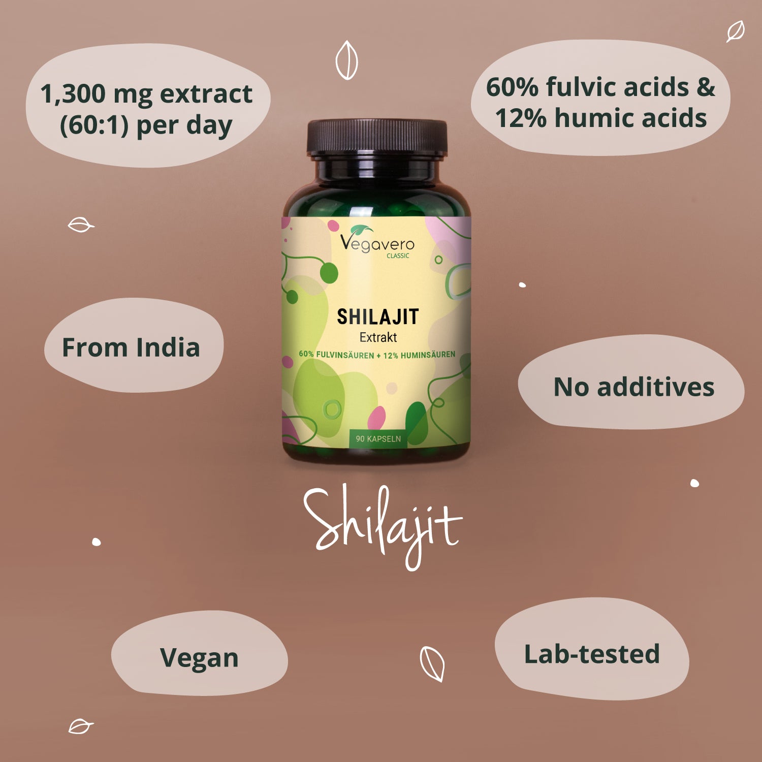 Shilajit Extrait Gélules