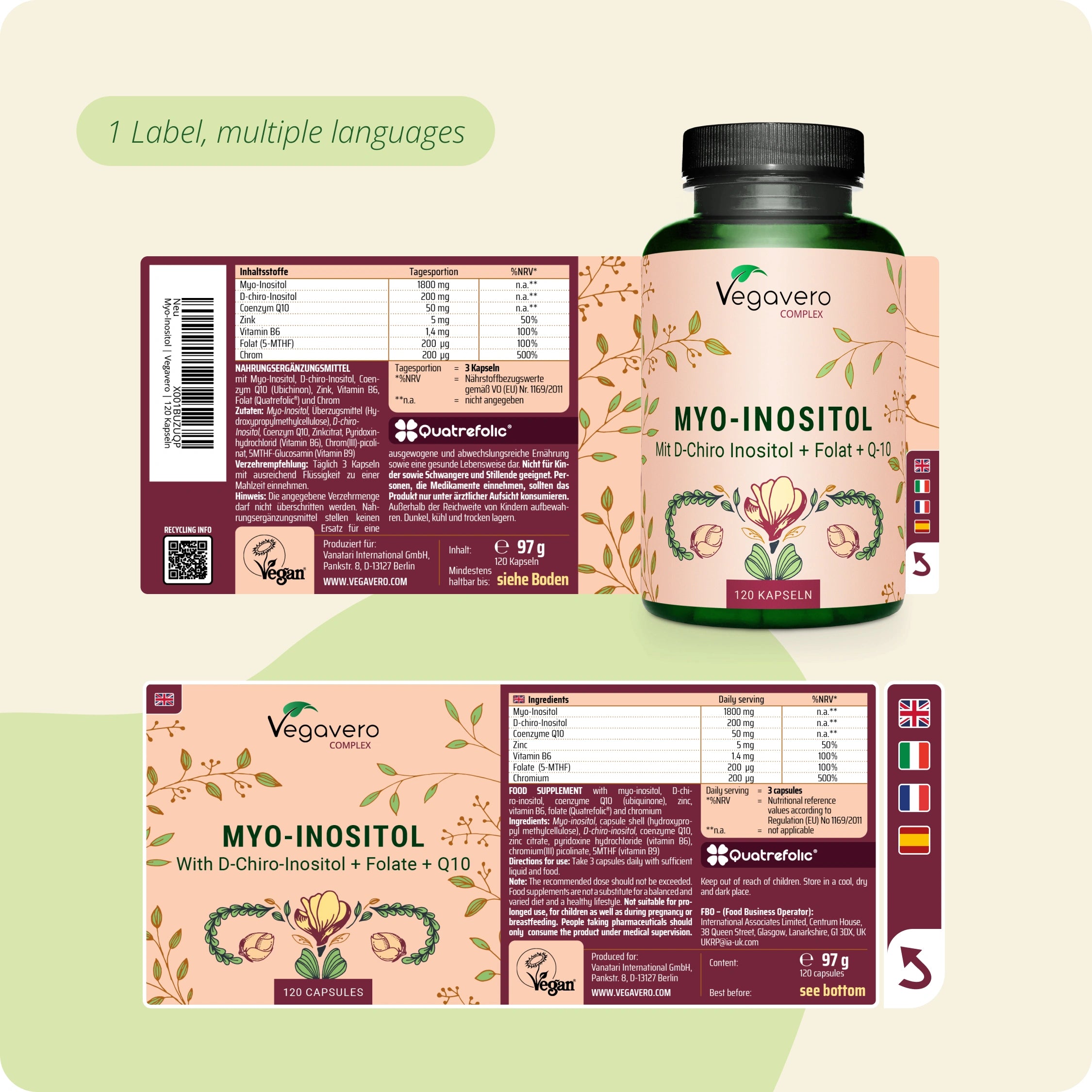 Myo-Inositol Complex Gélules