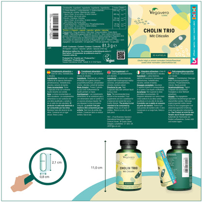 Choline Trio Gélules