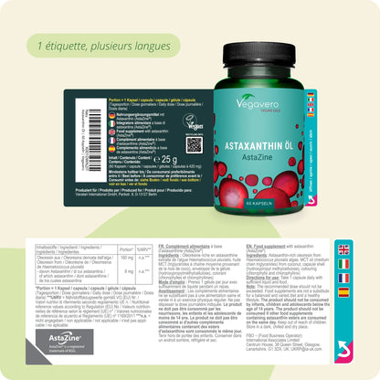 Astaxanthine Huile Gélules