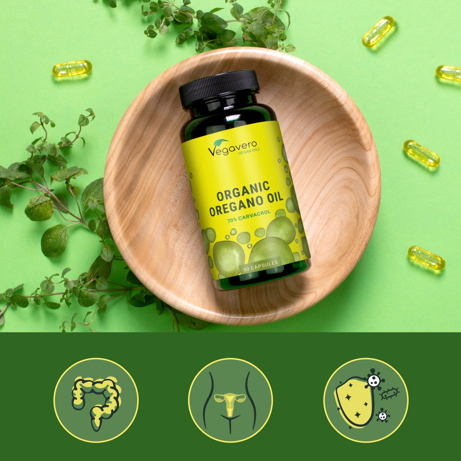 Huile d’Origan Gélules Bio