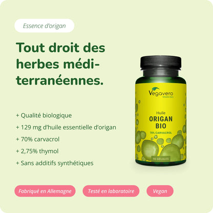 Huile d’Origan Gélules Bio