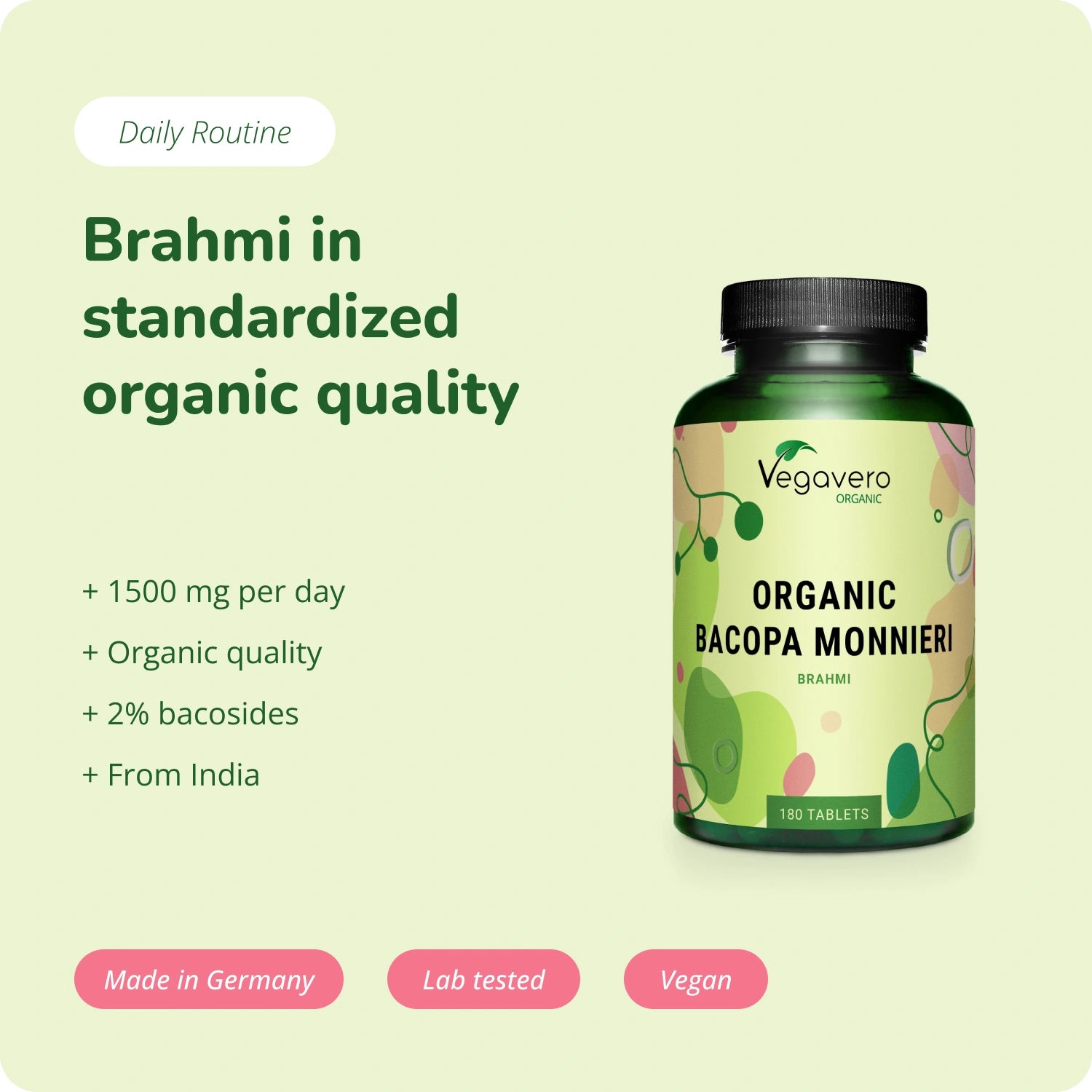 Brahmi Comprimés Bio