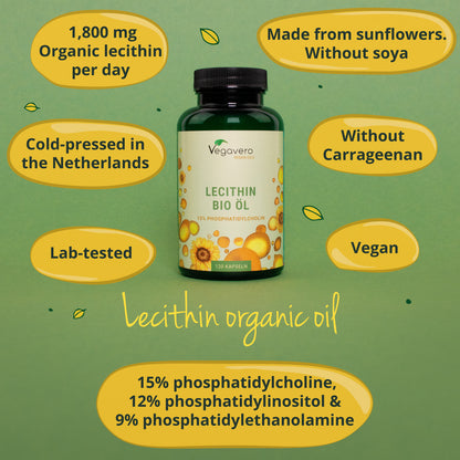 Lécithine Huile Gélules Bio
