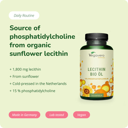 Lécithine Huile Gélules Bio