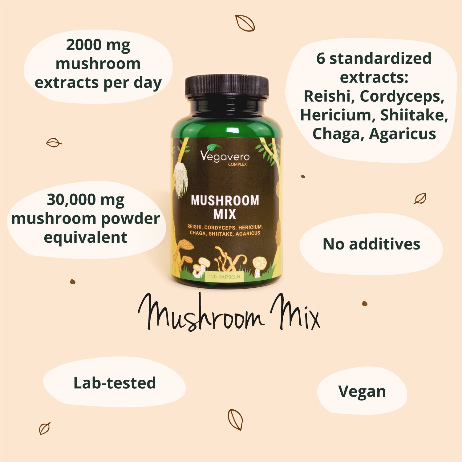 Mushroom Mix Complex Gélules