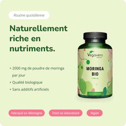 Moringa Oleifera Comprimés Bio