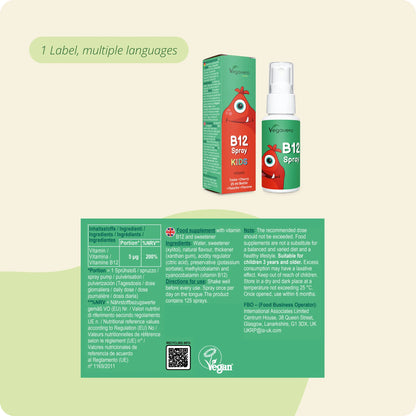 Vitamine B12 Junior Spray