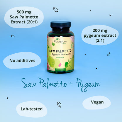 Palmier Nain + Pygeum africanum Extraits Gélules