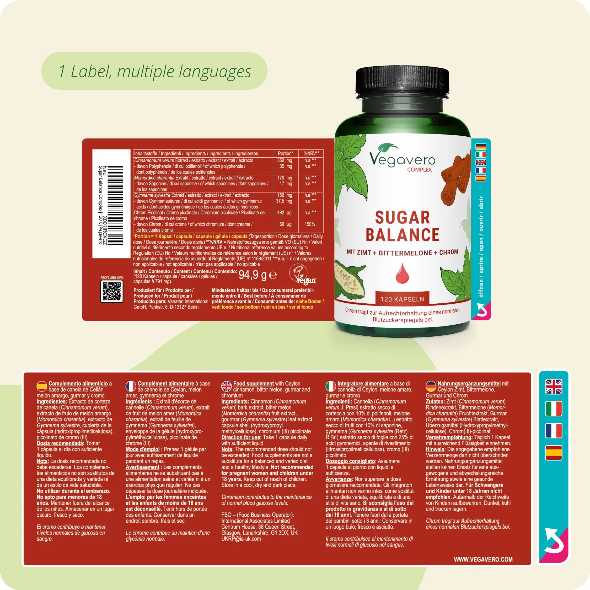 Sugar Balance Complex Gélules