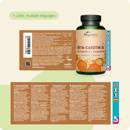 Bêta‑Carotène Plus Huile Gélules