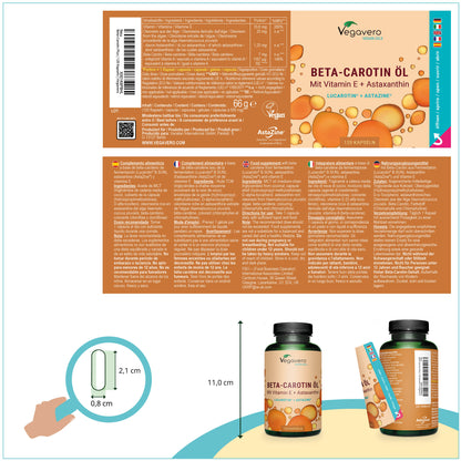 Bêta‑Carotène Plus Huile Gélules