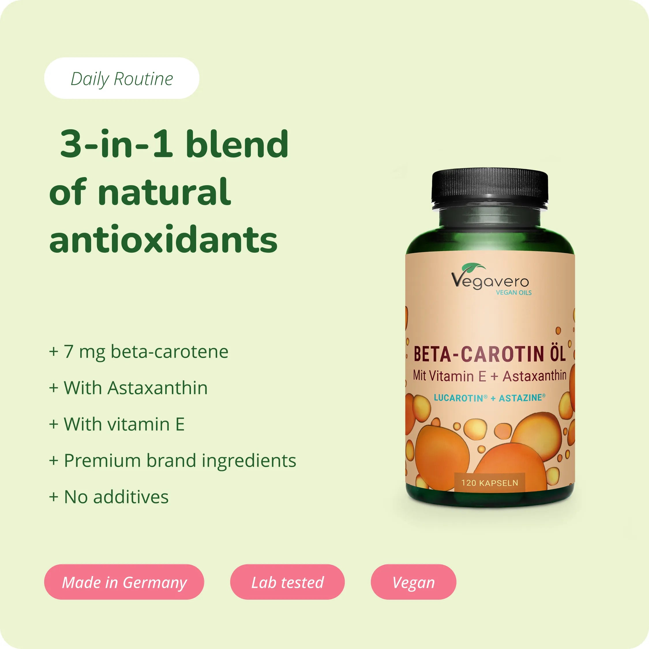Bêta‑Carotène Plus Huile Gélules