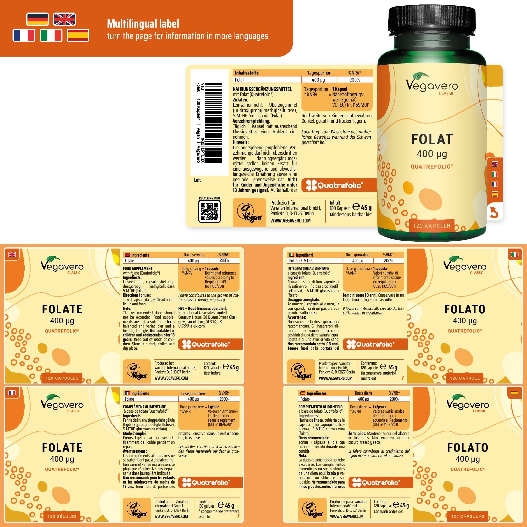 Folate Gélules