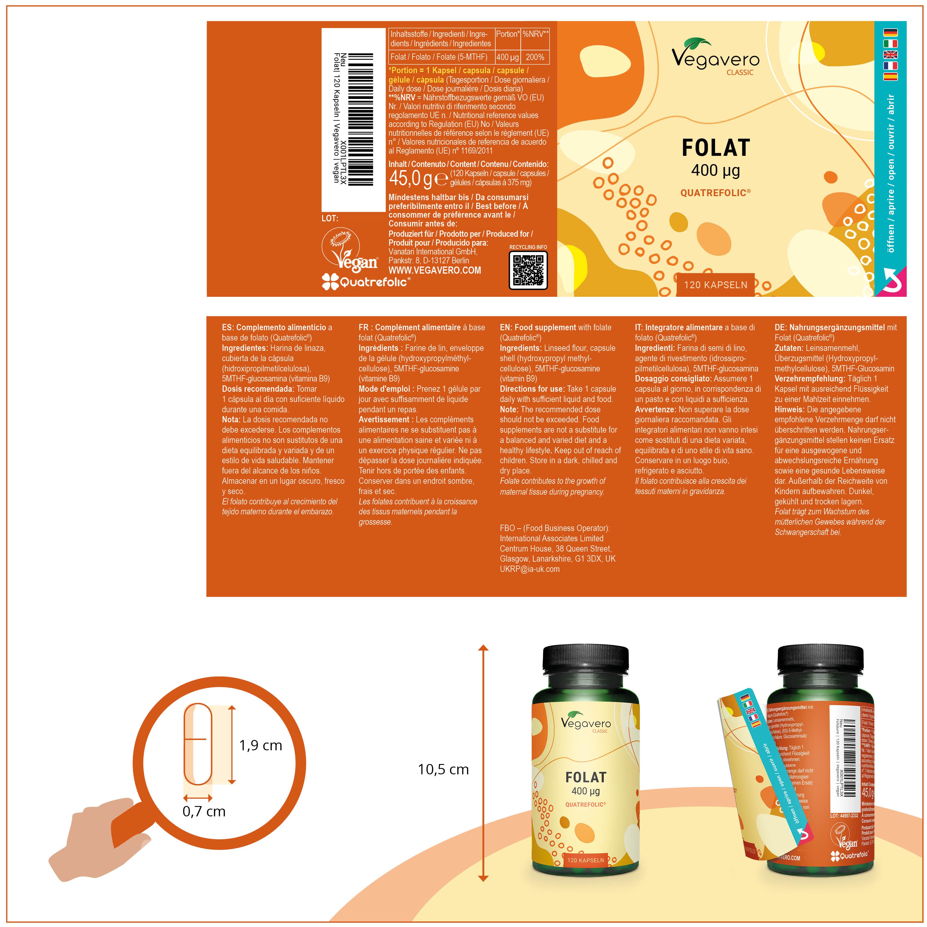 Folate Gélules