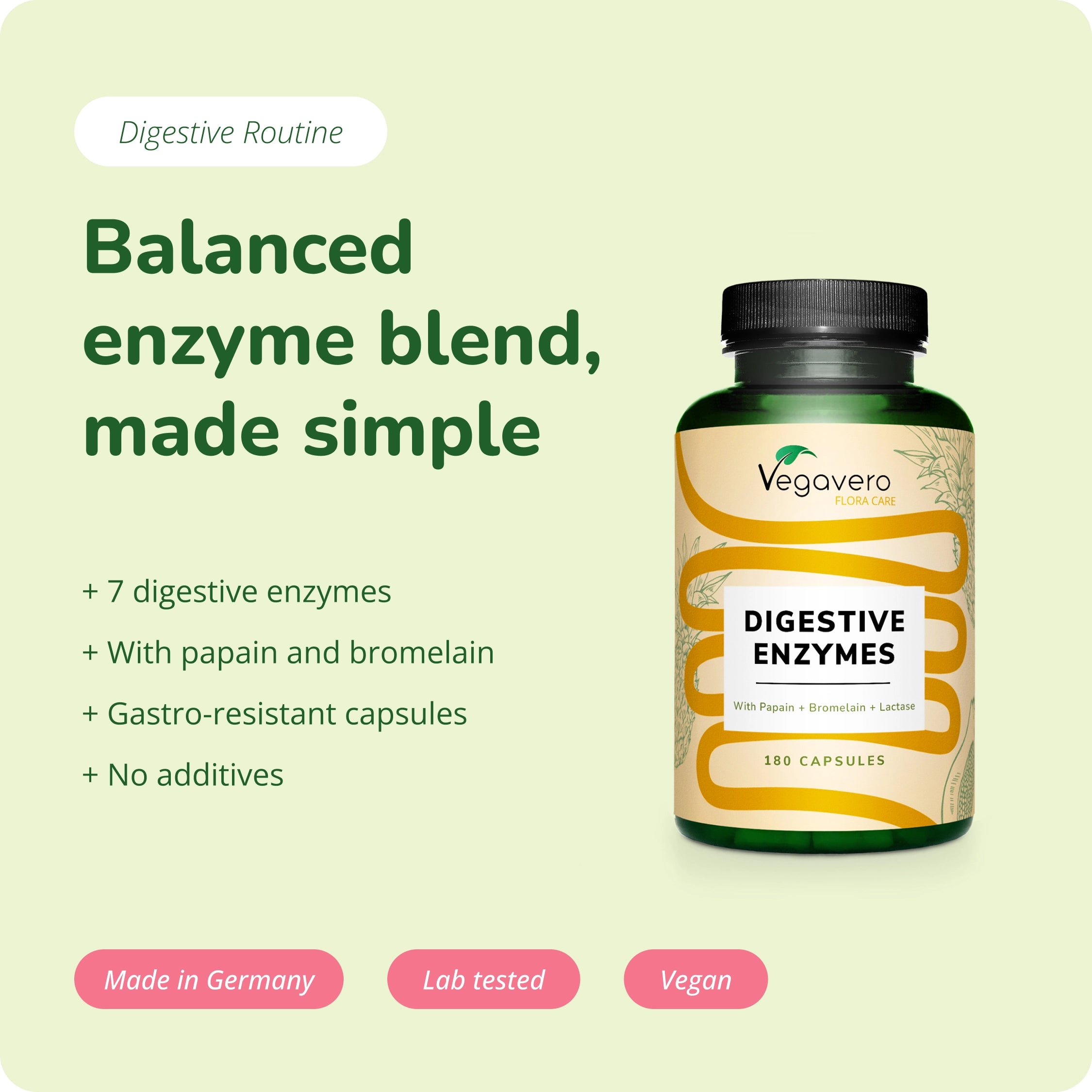 Enzymes Digestives Complex Gélules