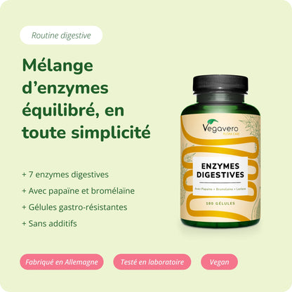 Enzymes Digestives Complex Gélules