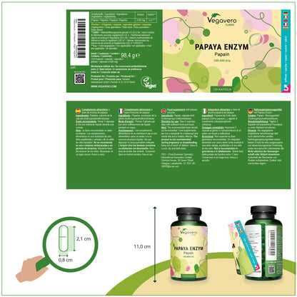 Papaye Enzymes Gélules