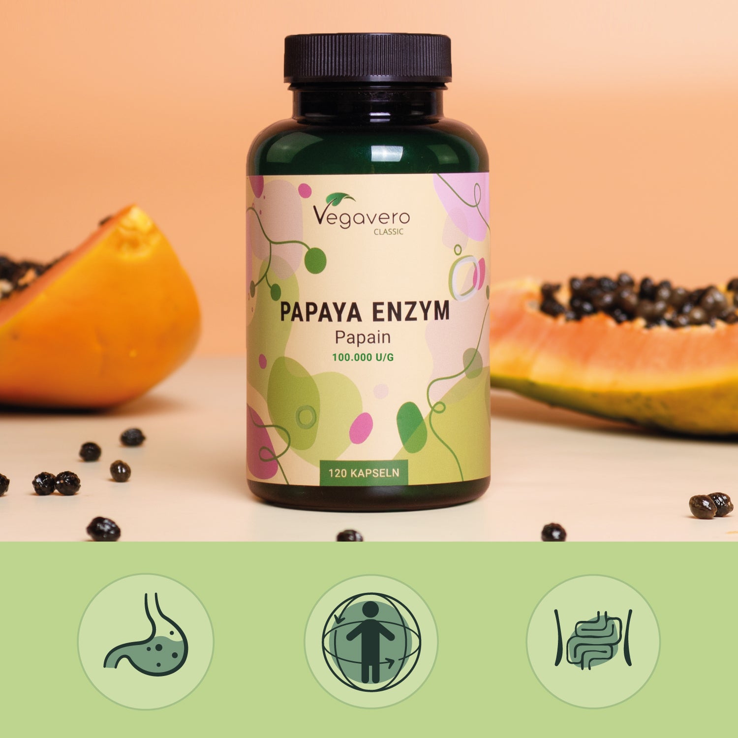Papaye Enzymes Gélules