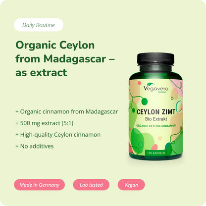 Cannelle de Ceylan Extrait Gélules Bio