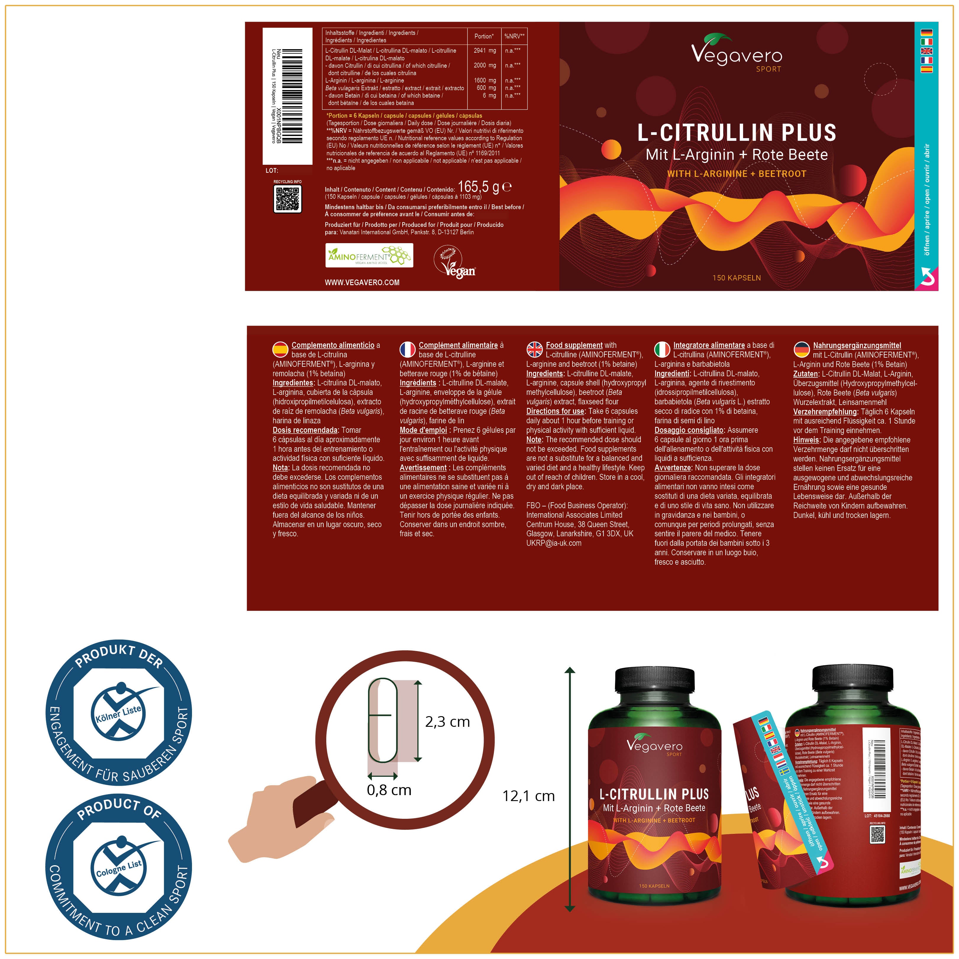 Citrulline Plus Gélules