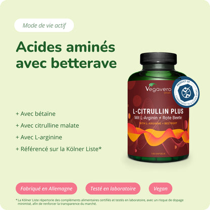 Citrulline Plus Gélules