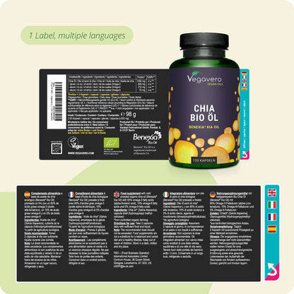 Huile de Graine de Chia Gélules Bio